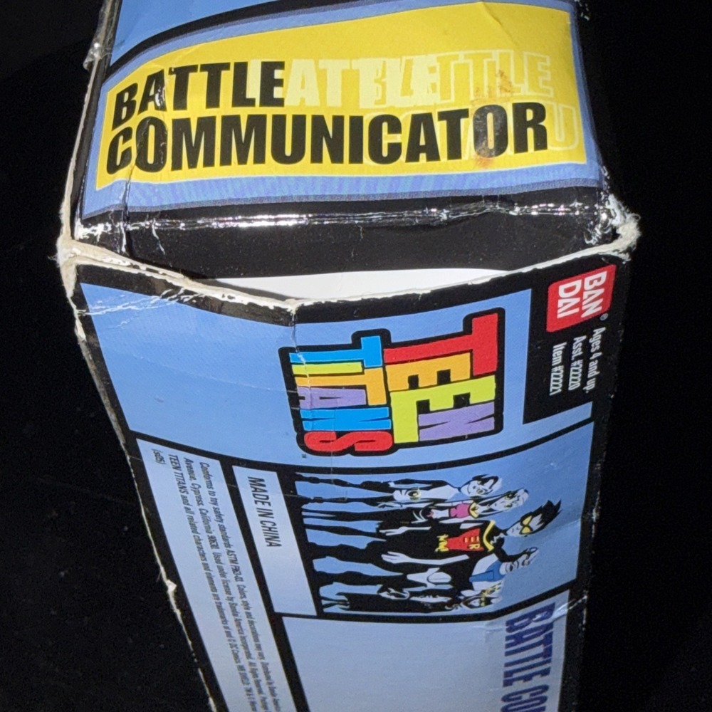 Bandai Teen Titans Battle Communicator Electronic Game Play New/Sealed - Picture 7 of 15